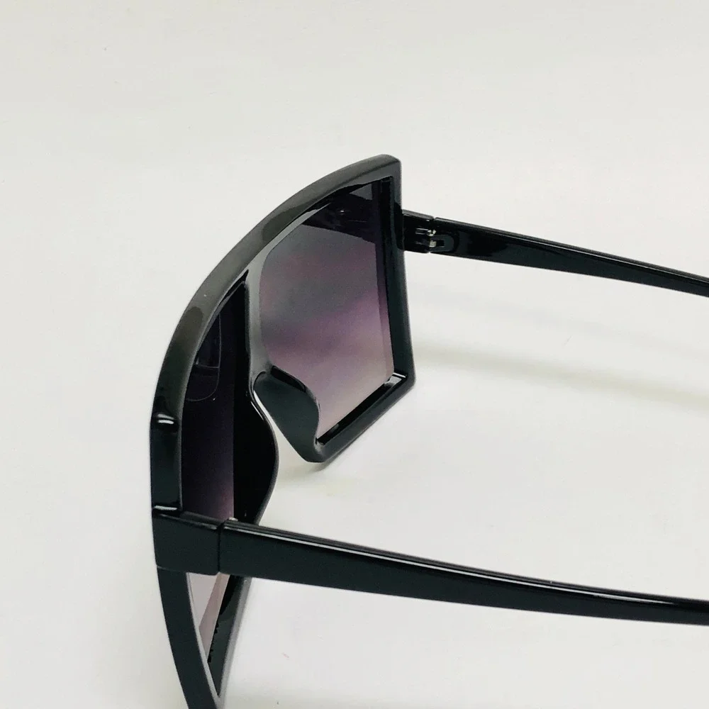 Oversized Shield Sunglasses Women‎ Fashion Trendy Square Frame Shades Lentes New